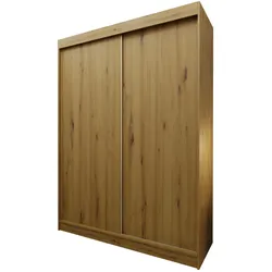 SCHWEBETÜRENSCHRANK SOFIA 150/216/61 cm 2-türig Eiche Artisan