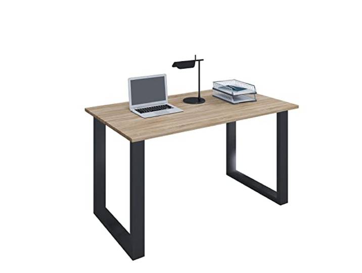 VCM Petit Bureau Ordinateur\, Bureau Simple\, Bureau Petit Espace\, burau\, Bureau teletravail\, Table pc\, Table Ordinateur\, Table de Travail\, Plan de Travail Bureau\, Bureau Table Blanc