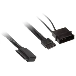 Silverstone SST-CP10 Slimline-SATA zu SATA Adapter (50 cm, SATA), Interne Kabel (PC)