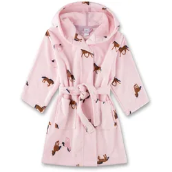 Sanetta Mädchen Bademantel - Kids, Bademode, Baumwolle, Kapuze, Tasche, Motiv Rosa / 104