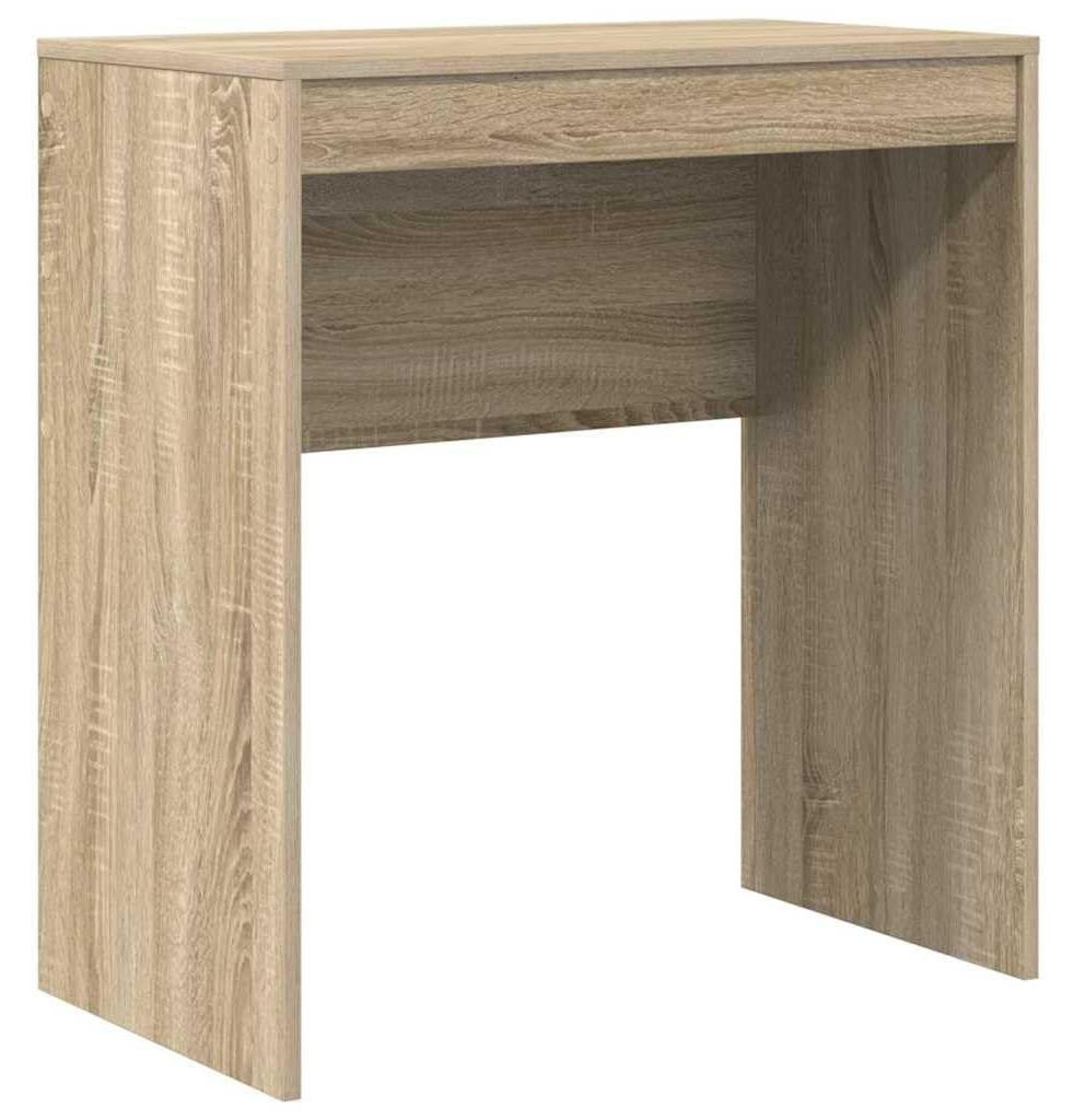Compact bureau van eikenhout voor thuiswerk B/D/H: 76 x 40 x 70 cm