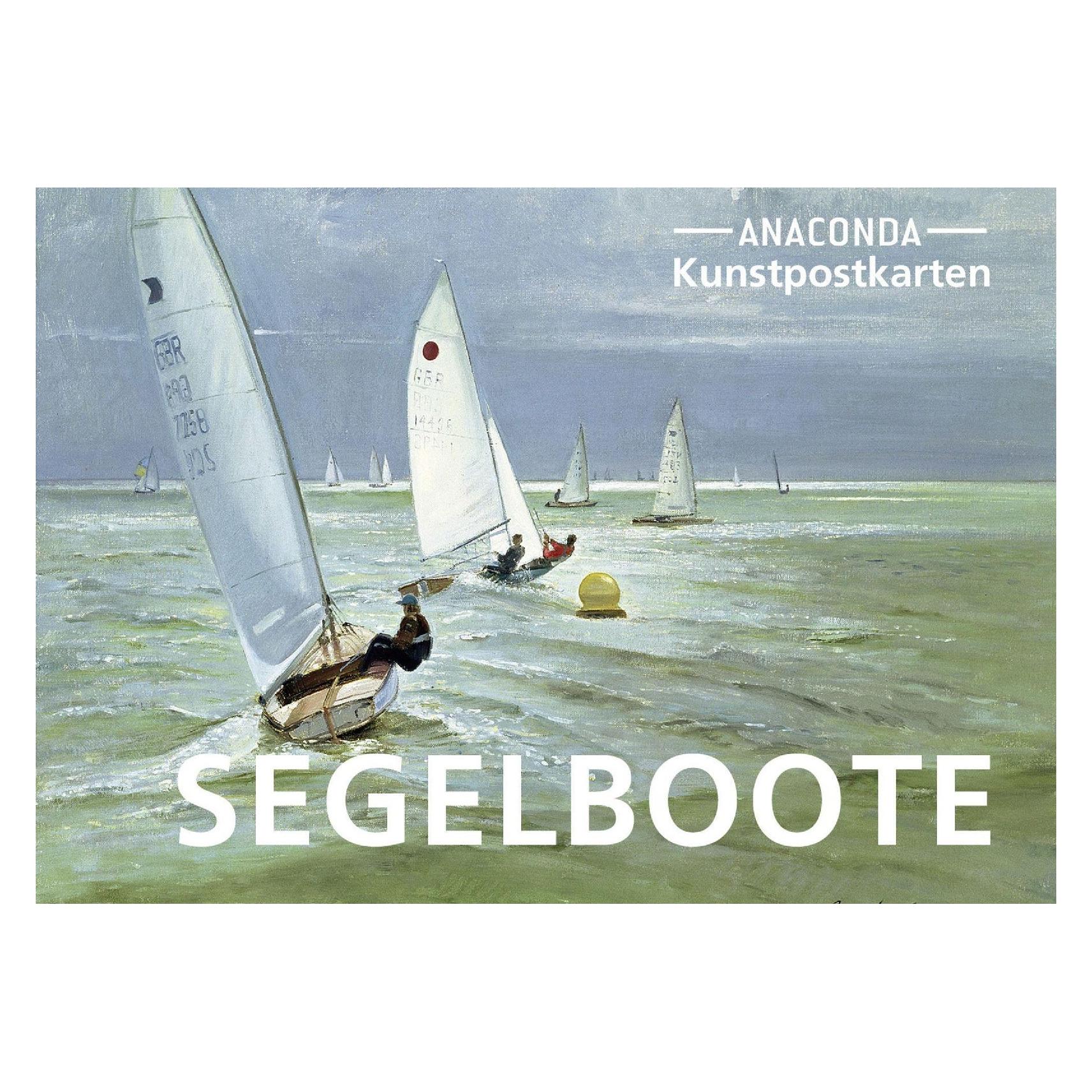 Anaconda Postkarten-Set Segelboote (Deutsch, Anaconda Verlag, 2022) (22494175)