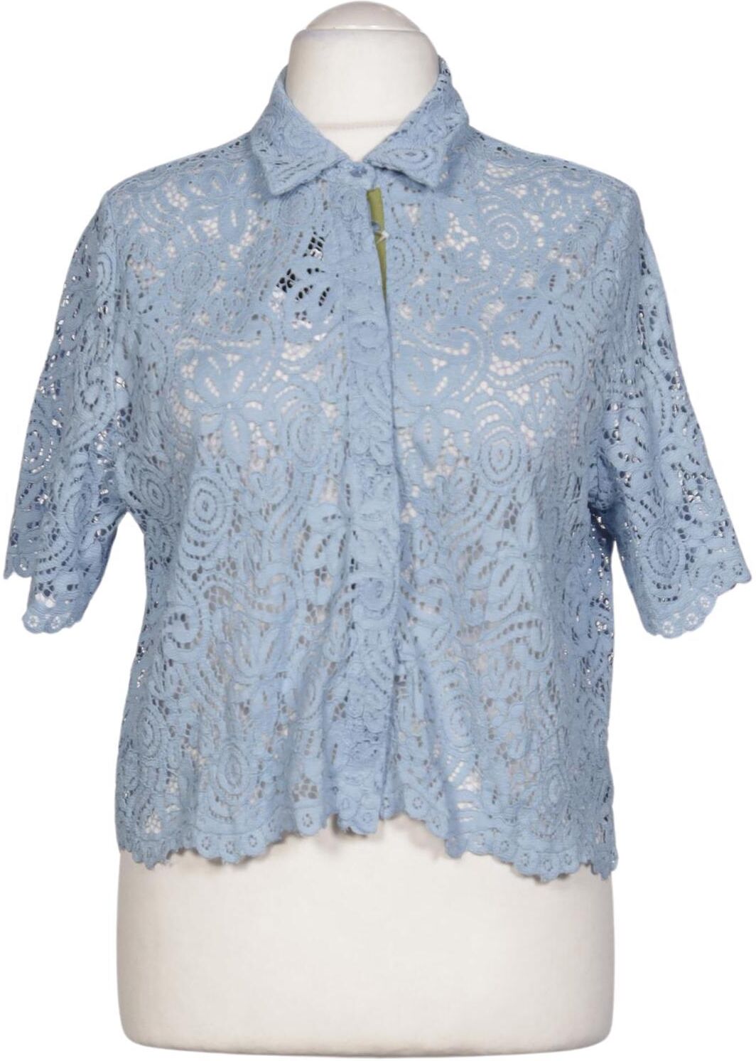 SEM PER LEI Damen Bluse, Hellblau, Gr. Xxl, kein / Etikett - Second Hand
