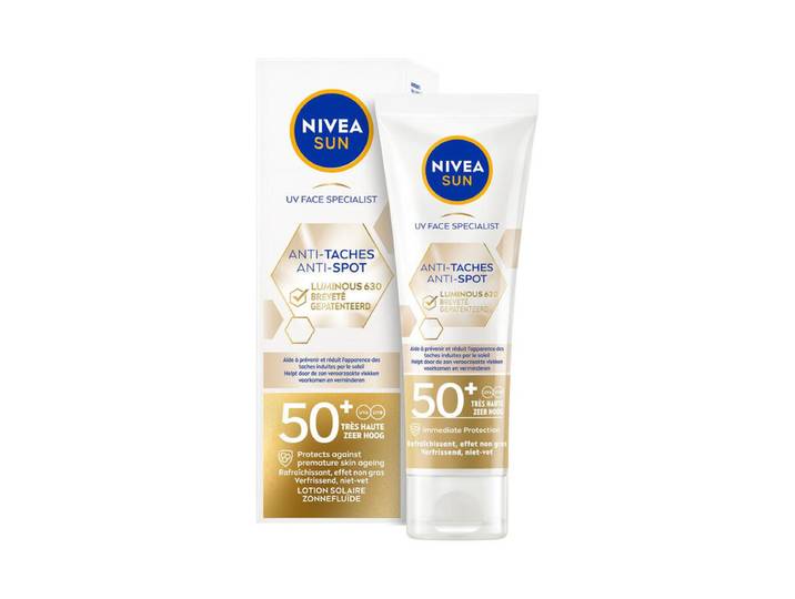 NIVEA SUN Luminous 630 Crème solaire fluide anti-taches SPF 50+ - 40 ml