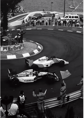 Inspire Picks F1 Monaco Racing Wall Art Max Verstappen Print Formula 1 Canvas Decor 6 50x70cm Unframed