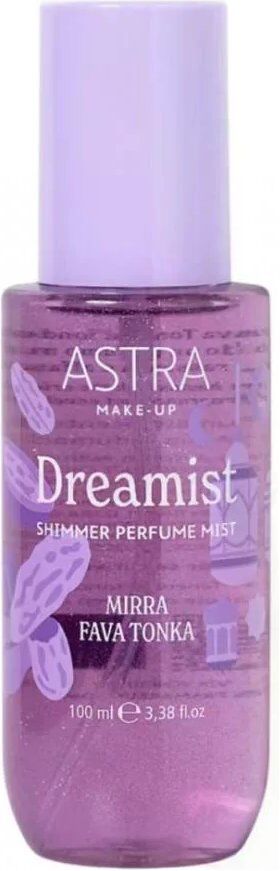 Dreamist shimmer perfume mist mirra & fava tonka Astra