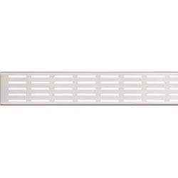 Alcadrain Rost für Entwässerungsrinne 100 mm, verzinkt