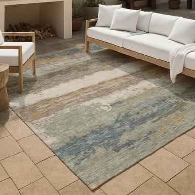 Addison Rugs Machine Washable Indoor/ Outdoor Modern Buena Chantille Rug