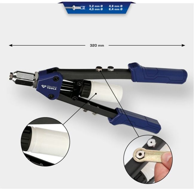 Brilliant Tools Pince à riveter (BT066900)
