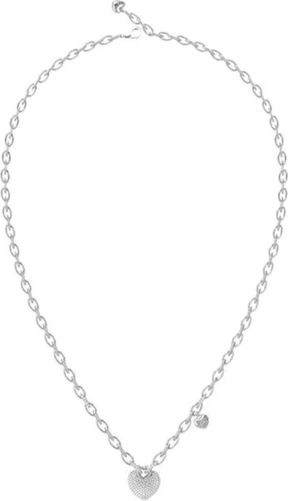 Collar Guess Con Colgante De Corazón 40cm Mujer