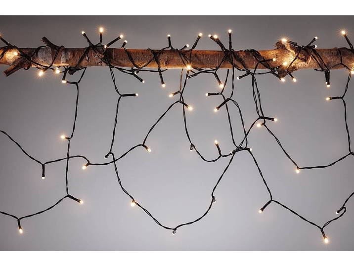 Solar-Lichterkette Aurinka 2190cm Schwarz