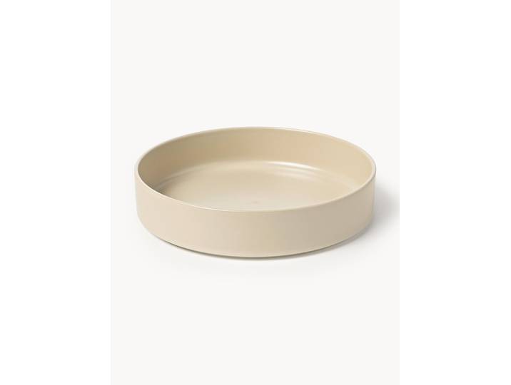Assiettes à pâtes artisanales Lowri, 4 pièces
