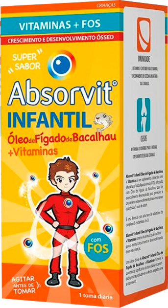 Absorvit Infantil Óleo de Fígado de Bacalhau 150ml