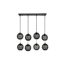 Globo Lighting Hängeleuchte   , schwarz , Maße (cm): B: 24 H: 140