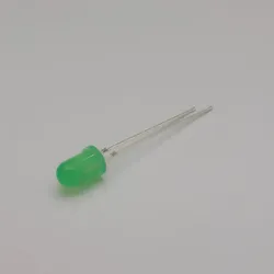 Optosupply Round Super LED, 5mm, grün