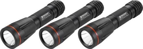 TOOLCRAFT T120 TO-7566321 LED Handlampe mit Gürtelclip, mit Stroboskopmodus batteriebetrieben 250lm 122g