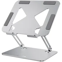 T'nB TNB iClick - Adjustable Metal Stand, Notebook Ständer, Silber