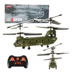 Lean Toys Syma S026H-1 R/C-Hubschrauber, grünes Khaki (66260440)