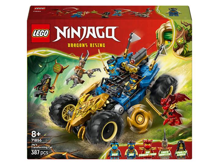 LEGO® NINJAGO - La Voiture Transformable de Jay - 71856