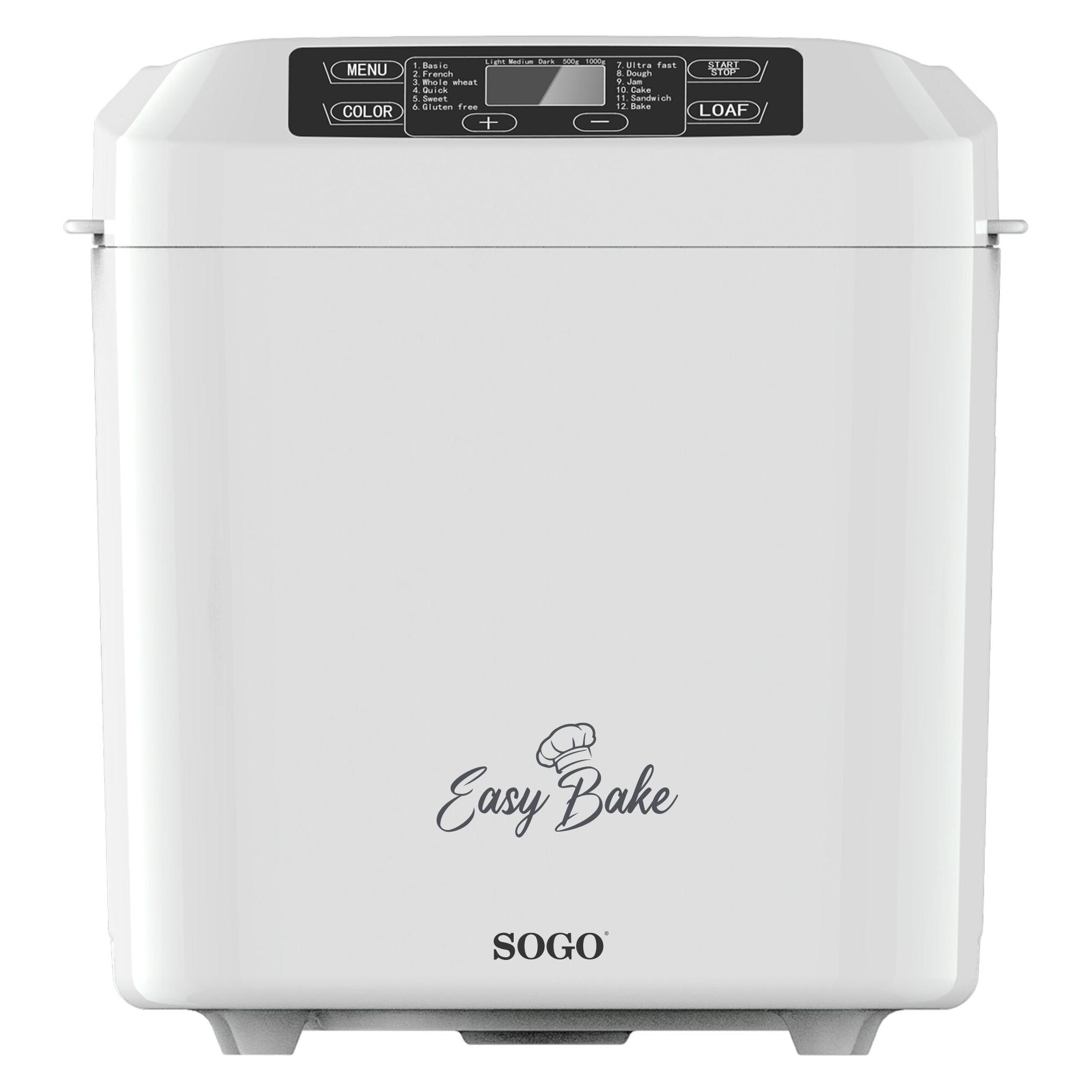 Sogo 10722 - Broodbakmachine Easy Bake (PAN-SS-10722)