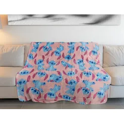 Disney Lilo & Stitch Wohndecke 180x200 cm - Flauschig Weich