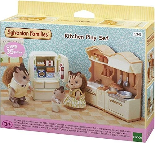 Sylvanian Families 5341 Kitchen Play Set - Küche mit Kühlschrank