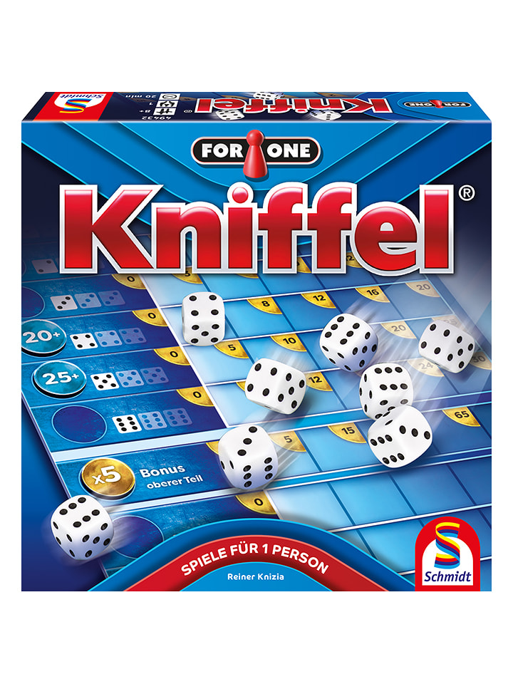 Schmidt Spiele Würfelspiel "For One - Kniffel®" - ab 8 Jahren - onesize