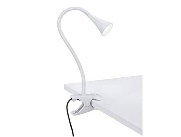 Reality Leuchten LED Klemmleuchte Viper R22398101, Kunststoff weiß, inkl. 3 Watt LED