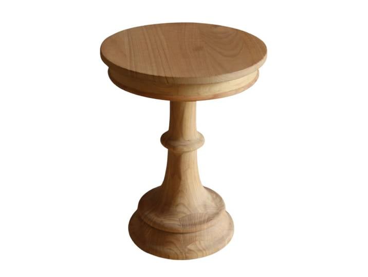 Guéridon en bois de mindi
