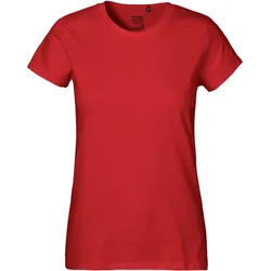 Neutral Schweres Damen Bio T-Shirt O80001 red XS