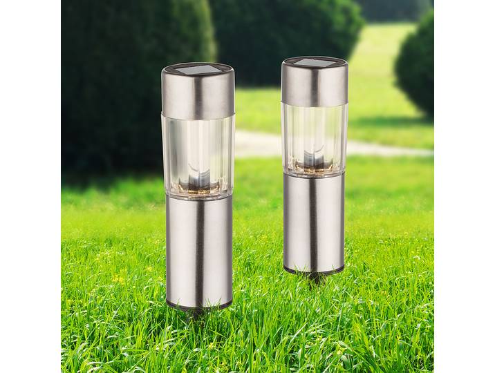Lampe solaire 33253-4 Ø 4cm Transparent