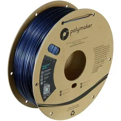Polymaker PolyLite PETG Dunkel Blau 1,75 mm 1000 g (PETG, 1000 g, 1.75 mm), Filament, Blau