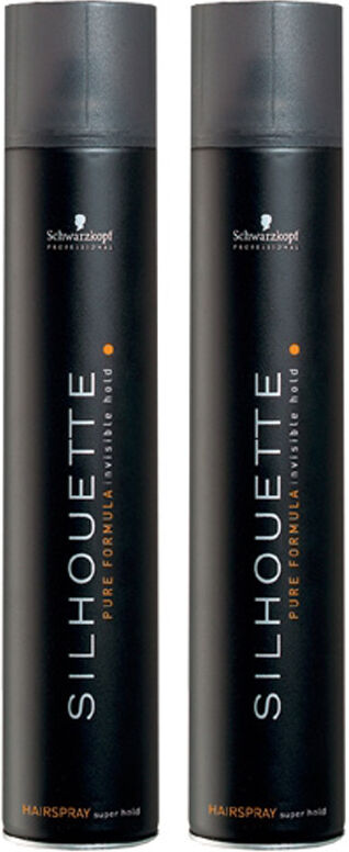 Silhouette Super Hold Hairspray 500ml Double