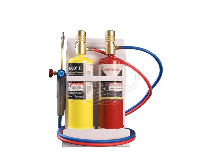 Torche de soudage aérobie de type américain, oxygène, propane, gaz MAPP, mini torche de soudage tout en cuivre