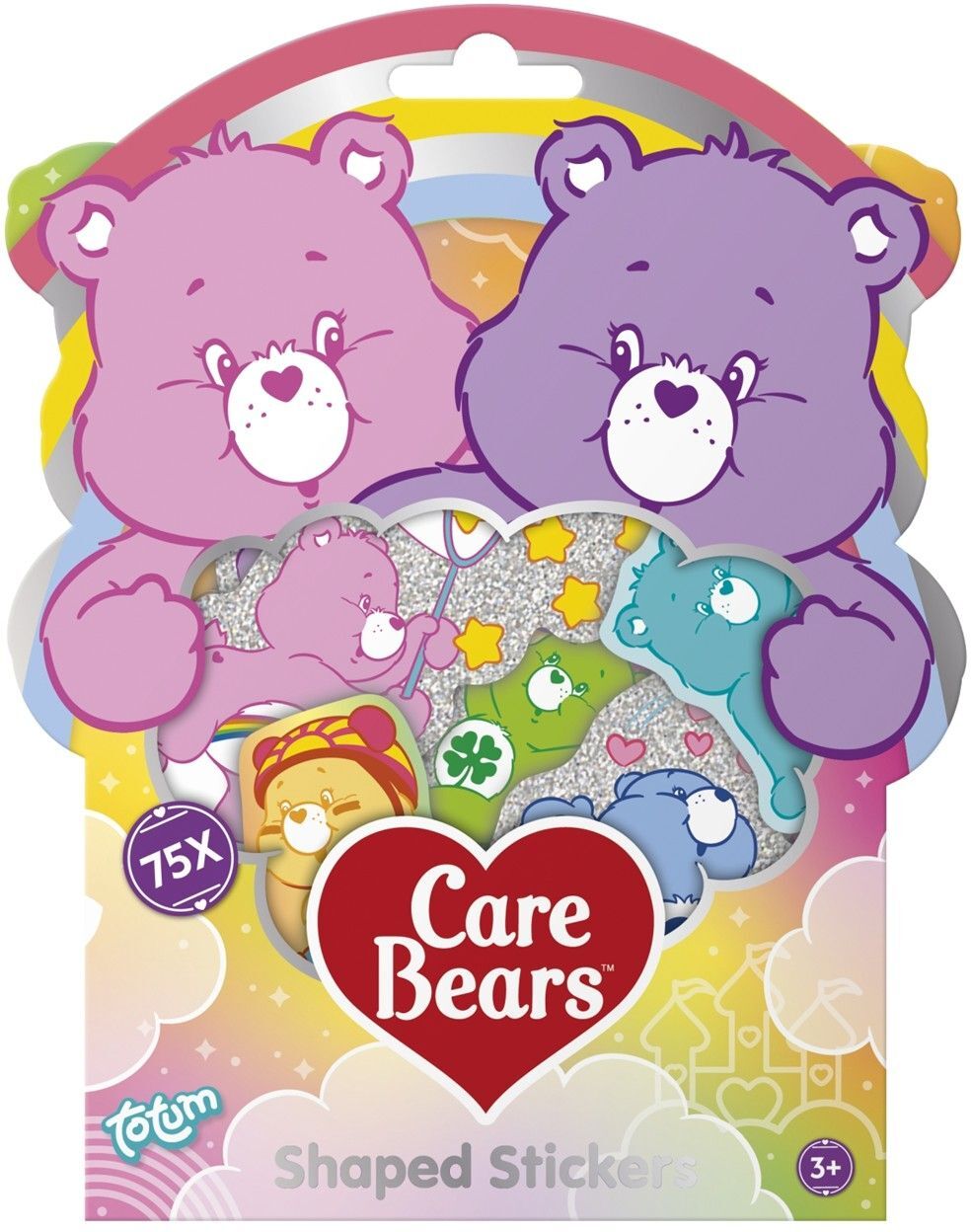 Totum: Care Bears - Shaped Stickers (75Pcs) (TT310000)