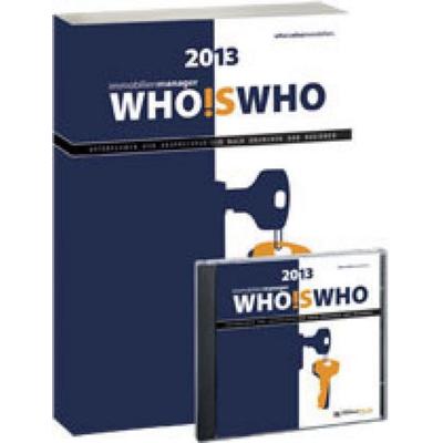 Immobilienmanager.whoiswho 2013, Taschenbuch von , Immobilien Manager Verlag, 978-3-89984-295-1