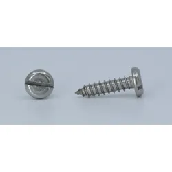 DIN 7971 - Edelstahl A2 - 6,3x32 - Blechschrauben Zylinderkopf Schlitz