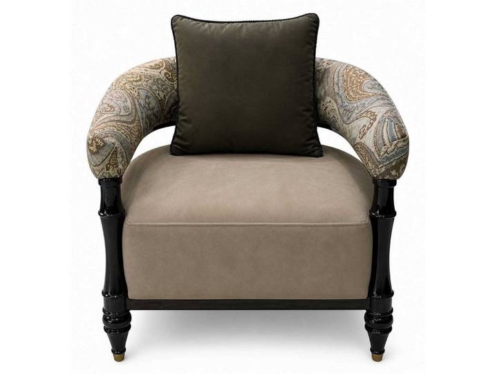 Xlmoebel Sessel Beiger Sessel im modernen Design für das Wohnzimmer (1-St., Beiger Sessel), Made in Europa