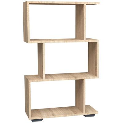 Holz Raumteiler Stand Regal Deko Bücher Palusa M