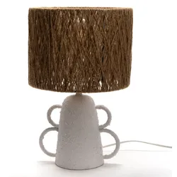Tischleuchte Casablanca E27_40W_LED - Metall Amadeus 25x25 cm