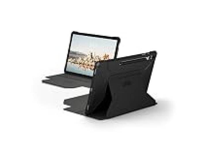 Urban Armor Gear Metropolis Case pour Samsung Galaxy Tab S9 Ultra (5G + Wi-Fi) Housse [compatible S-Pen, certifiée Designed for Samsung , Wake/Sleep, anti-chute, fonction stand] noir