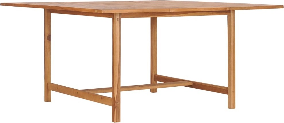Maison Exclusive - Gartentisch 150x150x76 cm Massivholz Teak