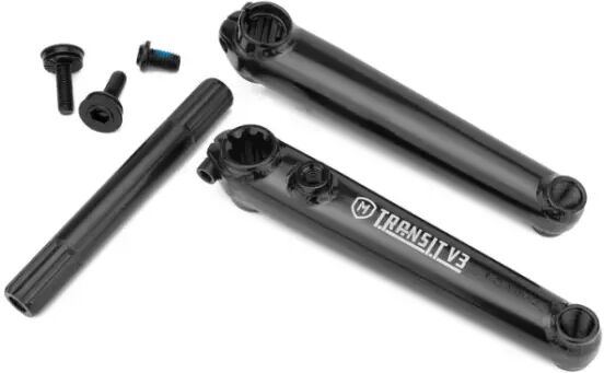 BMX Kurbel Mission Transit V3 (170mm - Schwarz)