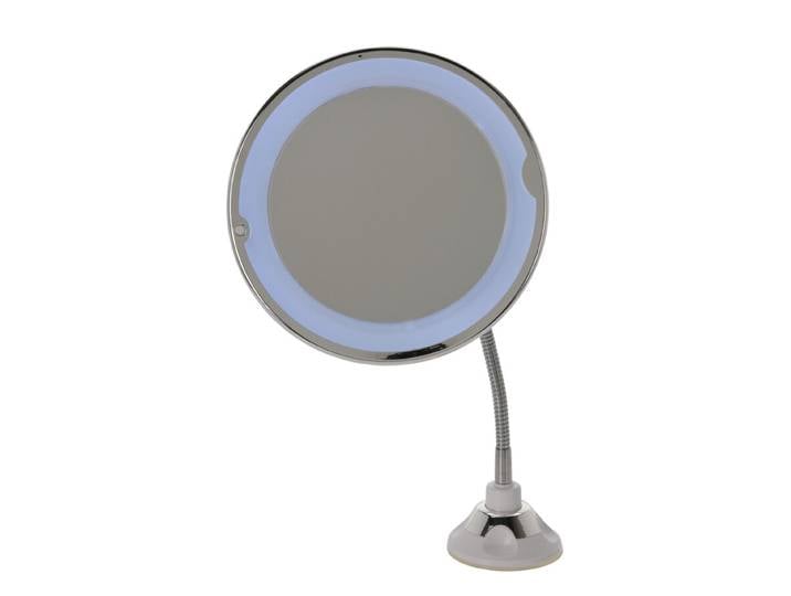 LED Schminkspiegel mit Saugnapf