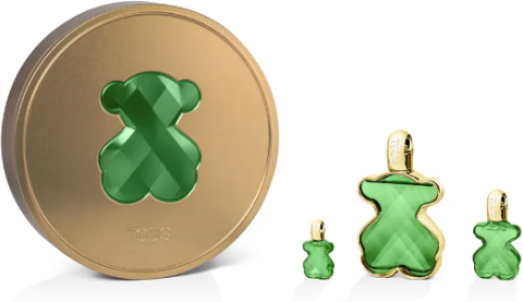 Tous Loveme The Emerald Elixir Parfum 3 Piece Gift Set