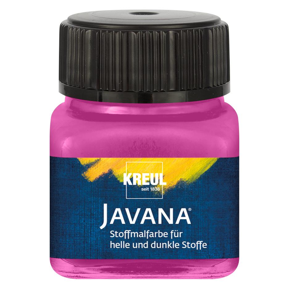 Kreul Javana Stoffmalfarbe für helle und dunkle Stoffe, 20 ml (20 ml) (23252023)