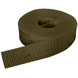 buttinette Taschengurtband, olivgrün, Breite: 2,5 cm, Länge: 3 m