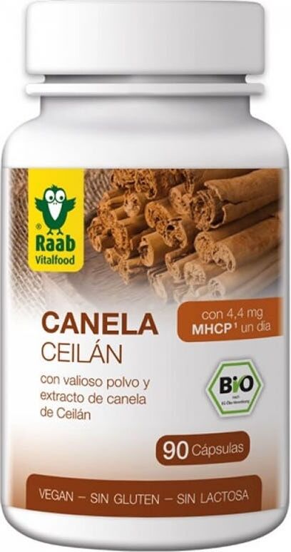 Raab Vitalfood Canela Bio 90 caps