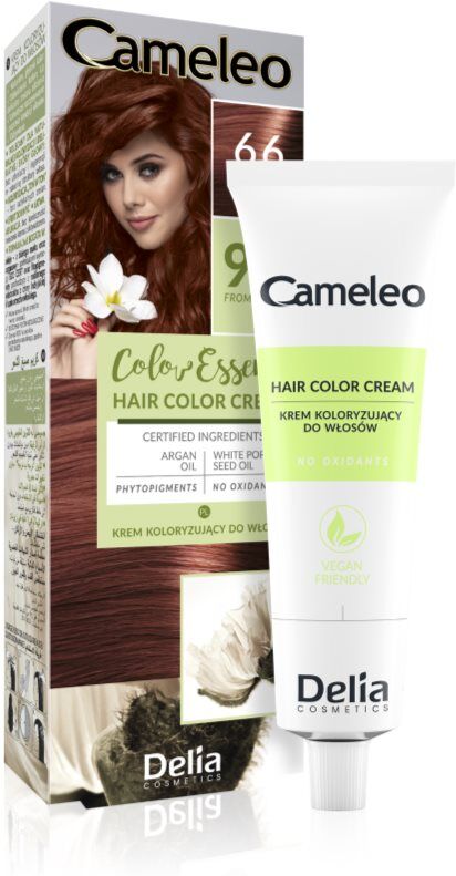 Delia Cosmetics Cameleo Color Essence coloration cheveux en tube teinte 6.6 Ruby 75 g