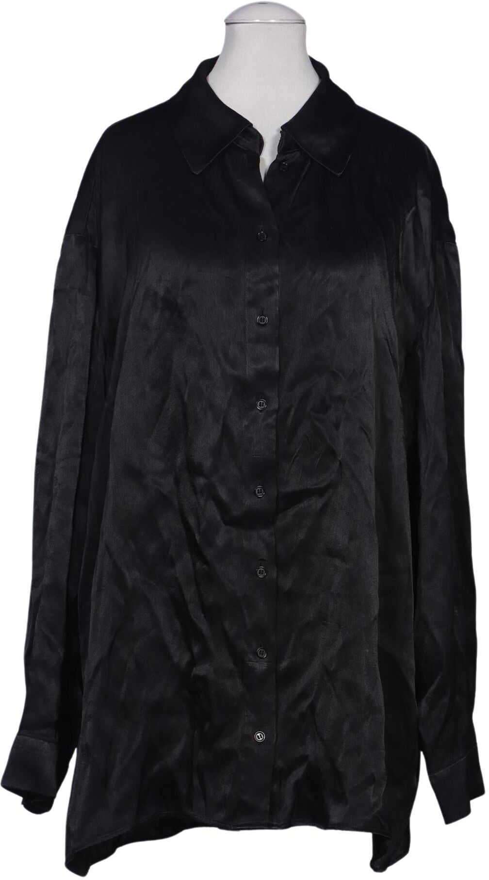 Weekday Damen Bluse, Schwarz, Gr. S, Viskose - Second Hand
